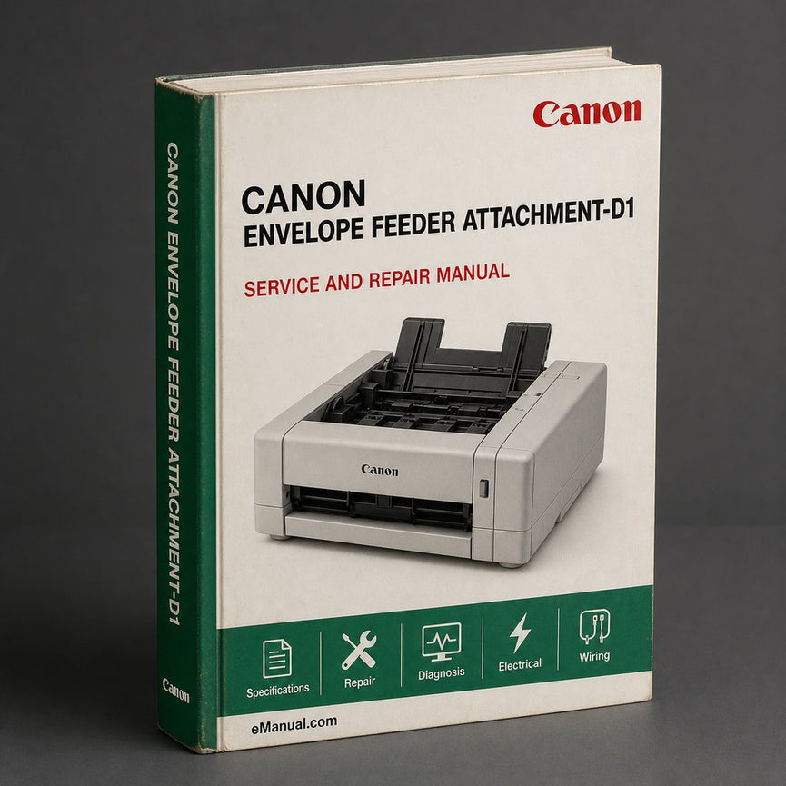 Canon Envelope Feeder Attachment-d1 Parts Catalog PDF