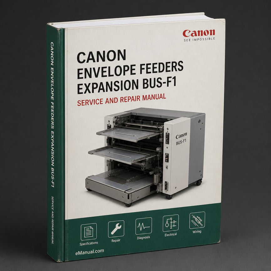 Envelope Feeders Canon Expansion BUS-F1 Parts Catalog PDF