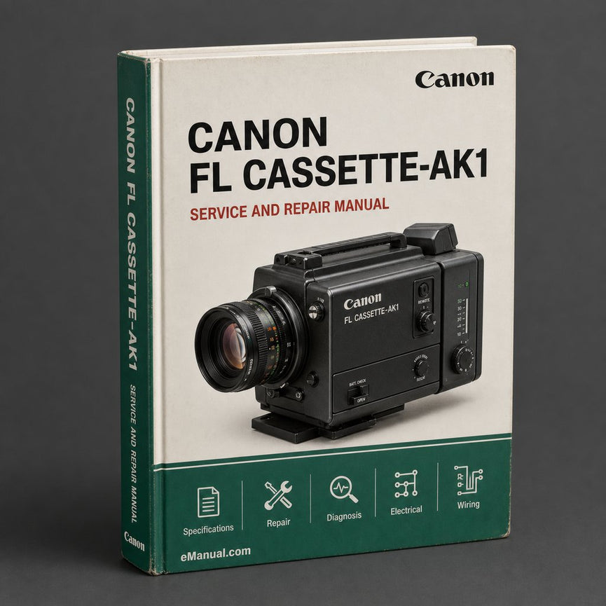 Canon FL Cassette-ak1 Parts Catalog PDF