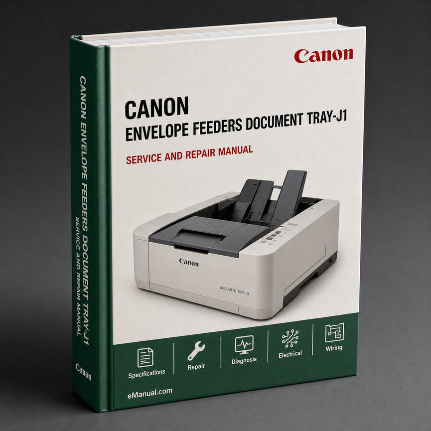 Envelope Feeders Canon Document TRAY-J1 Parts Catalog PDF