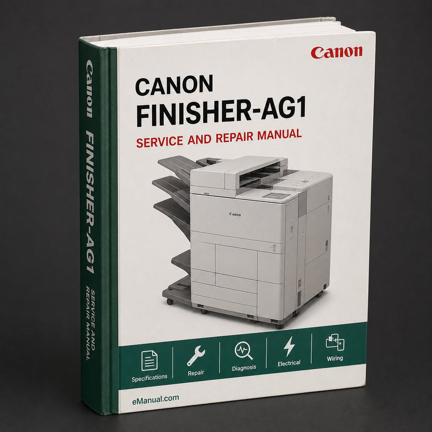 Canon Finisher-ag1 Service Repair Workshop Manual PDF