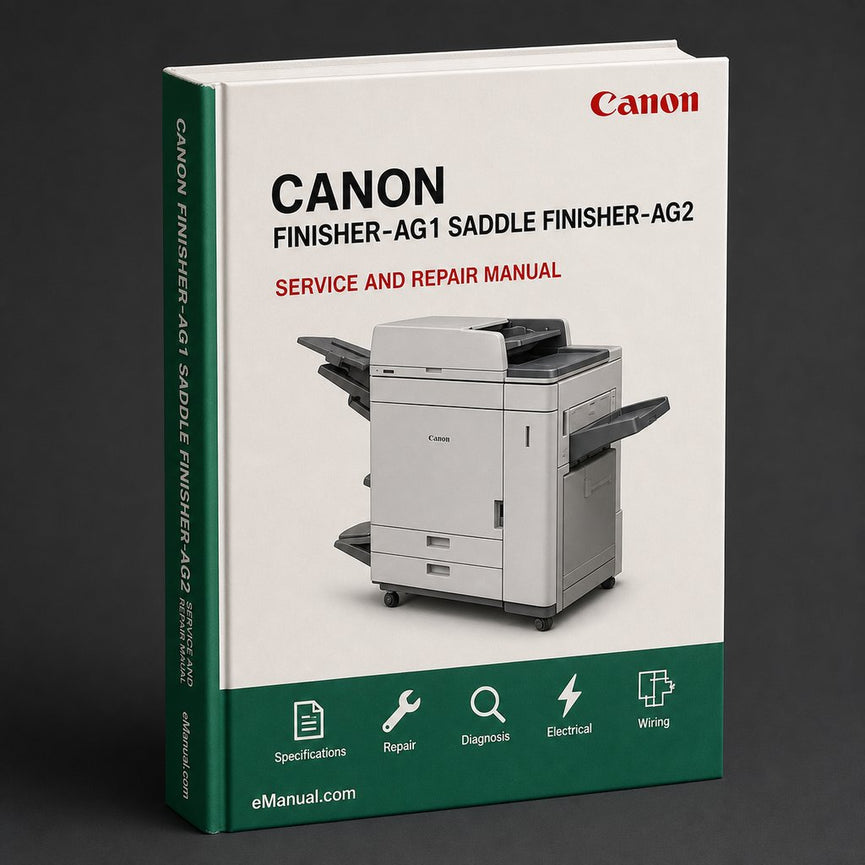 Canon Finisher-ag1 Saddle Finisher-ag2 Parts Catalog PDF