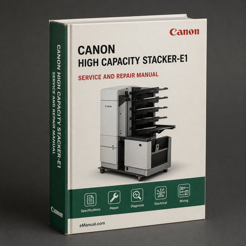 Canon High Capacity Stacker-e1 Service Repair Workshop Manual PDF