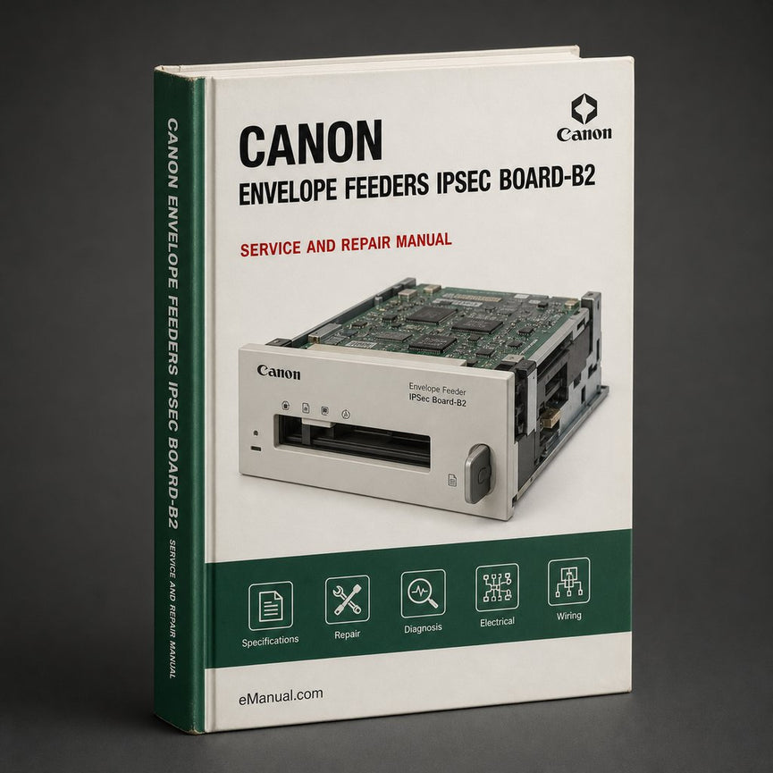 Envelope Feeders Canon Ipsec BOARD-B2 Parts Catalog PDF