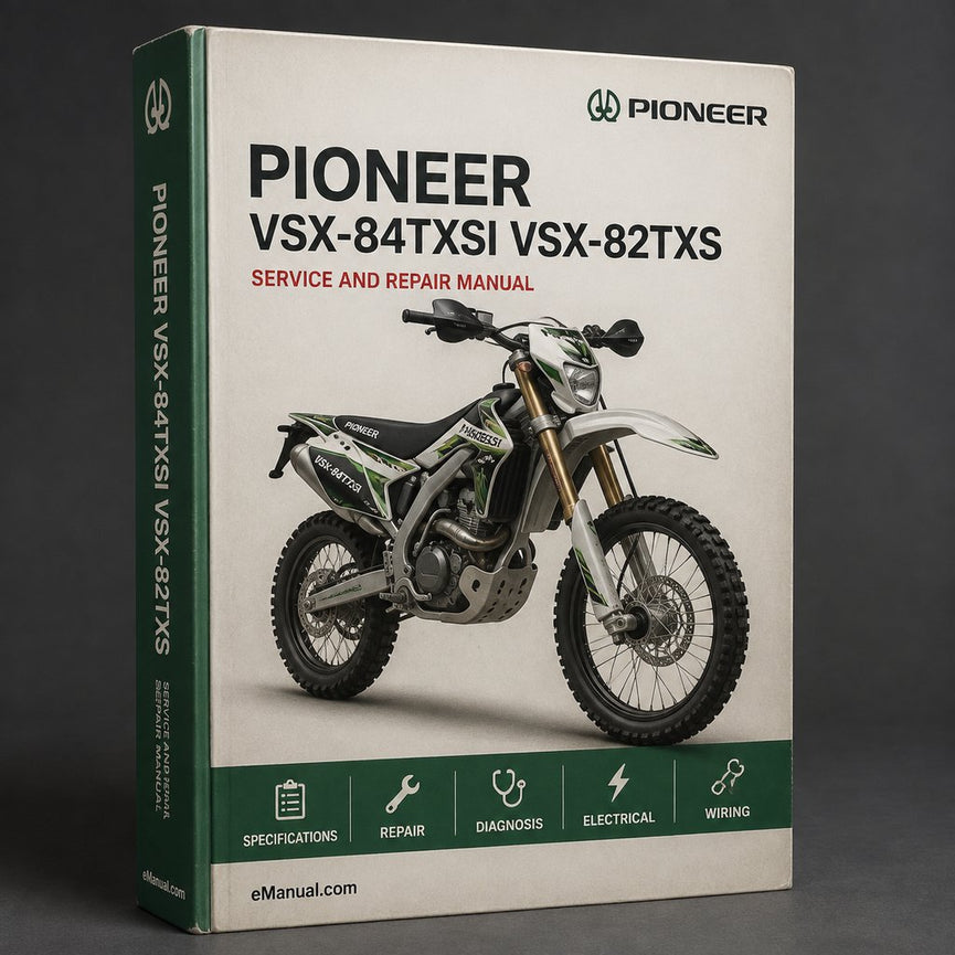 Pioneer Vsx-84txsi VSX-82TXS Service Repair Workshop Manual PDF