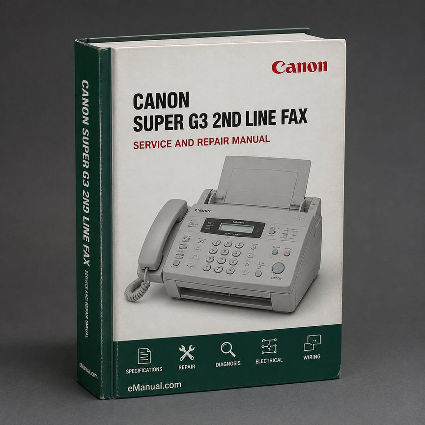 Canon Super G3 2ND Line FAX BOARD-AD1 Parts Catalog PDF