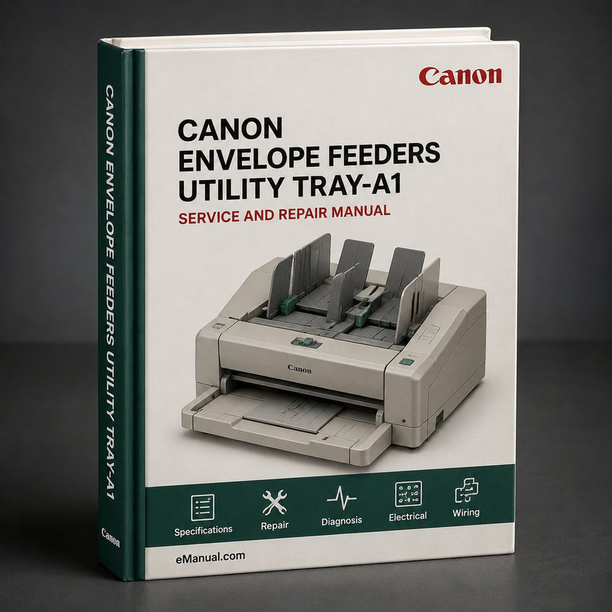 Envelope Feeders Canon Utility TRAY-A1 Parts Catalog PDF