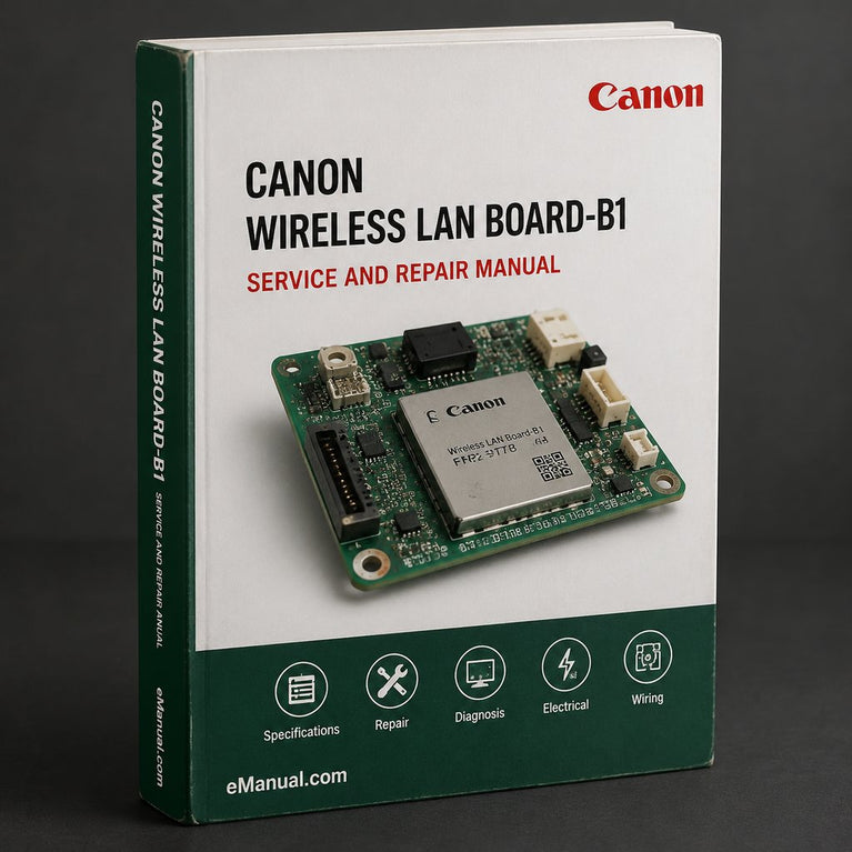 Canon Wireless LAN BOARD-B1 Parts Catalog PDF