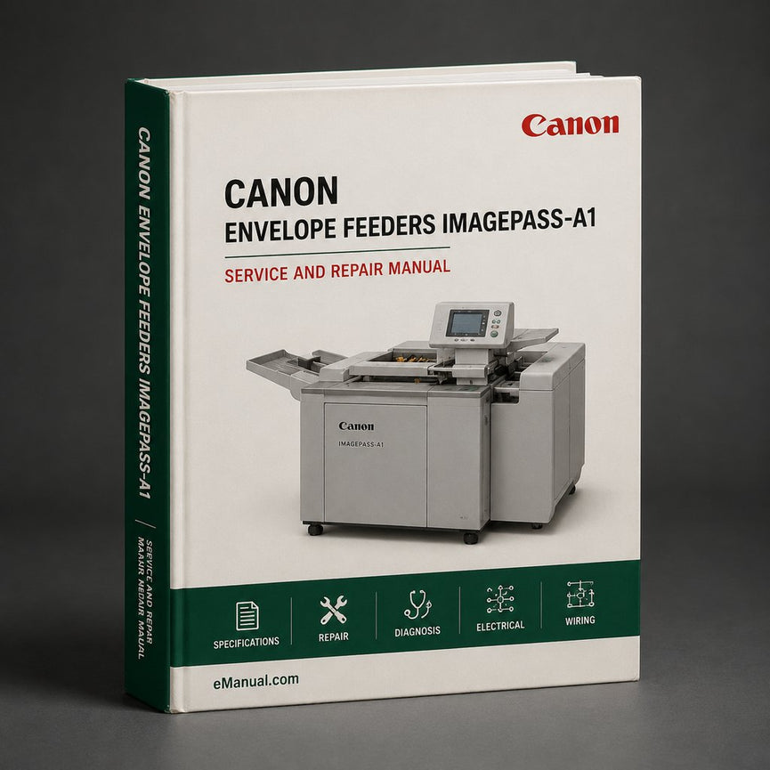 Envelope Feeders Canon Imagepass-a1 Parts Catalog PDF