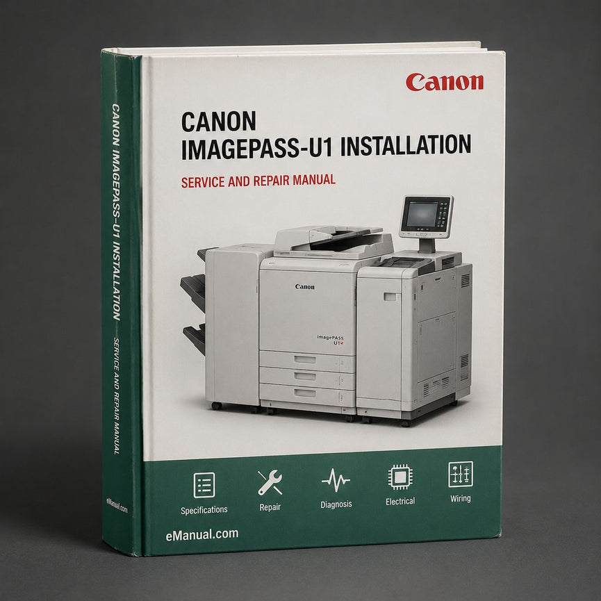Canon Imagepass-u1 Installation Service Repair Workshop Manual PDF