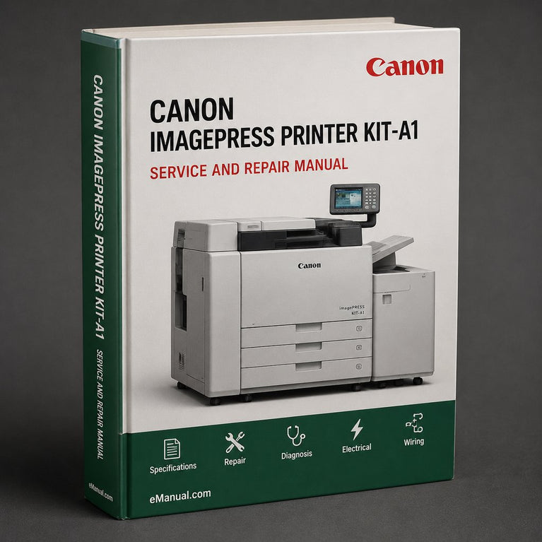 Canon Imagepress Printer KIT-A1 Service Repair Workshop Manual PDF