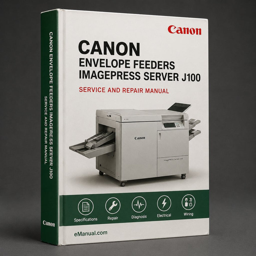 Envelope Feeders Canon Imagepress Server J100 Parts Catalog PDF