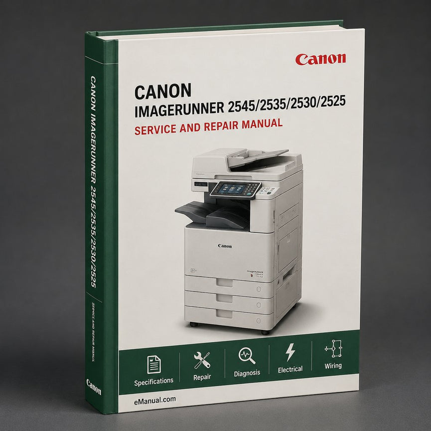 Canon Imagerunner 2545/2535/2530/2525 Parts Catalog PDF