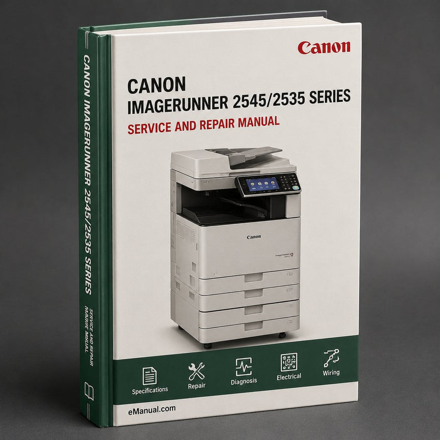 Canon Imagerunner 2545/2535 Series Service Repair Workshop Manual PDF