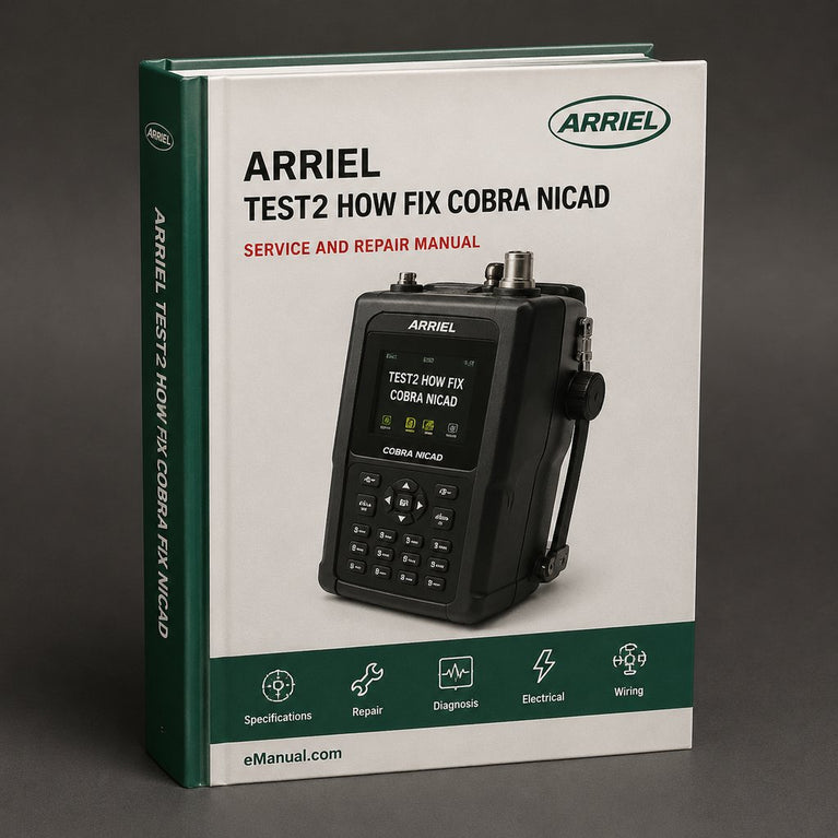 Test2 - How Fix Cobra Nicad Battery RVD Nicd DIY Plan Service Repair Workshop Manual PDF