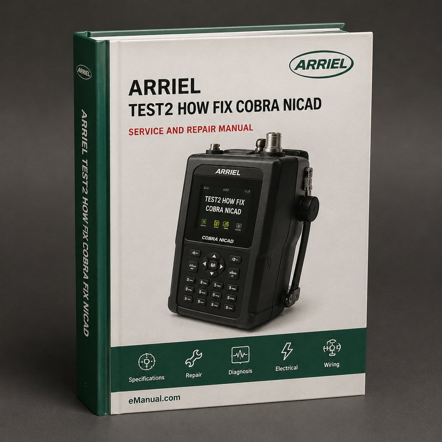 Test2 - How Fix Cobra Nicad Battery RVD Nicd DIY Plan Service Repair Workshop Manual PDF