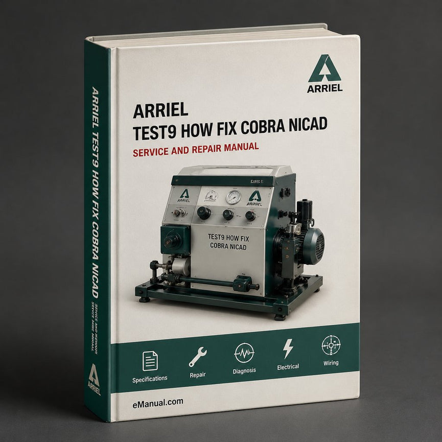 Test9 - How Fix Cobra Nicad Battery RVD Nicd DIY Plan Service Repair Workshop Manual PDF