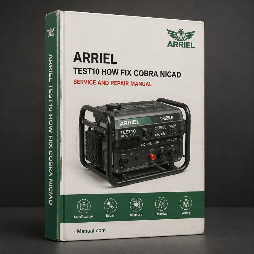 Test10 - How Fix Cobra Nicad Battery RVD Nicd DIY Plan Service Repair Workshop Manual PDF