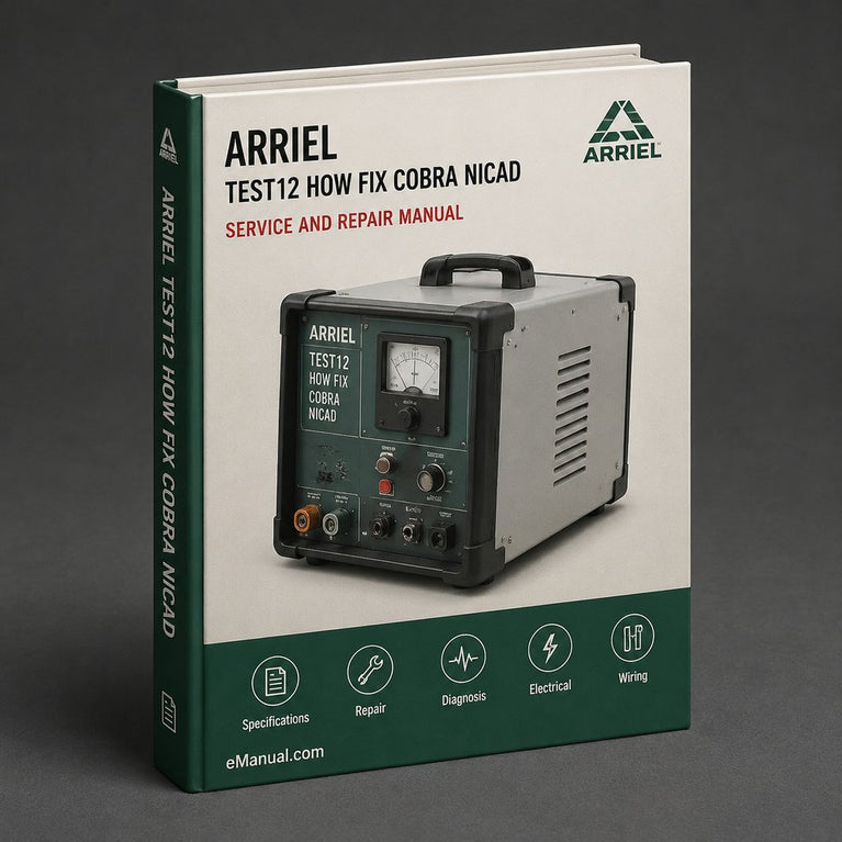 Test12 - How Fix Cobra Nicad Battery RVD Nicd DIY Plan Service Repair Workshop Manual PDF