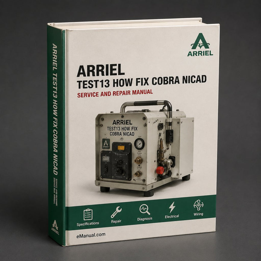 Test13 - How Fix Cobra Nicad Battery RVD Nicd DIY Plan Service Repair Workshop Manual PDF