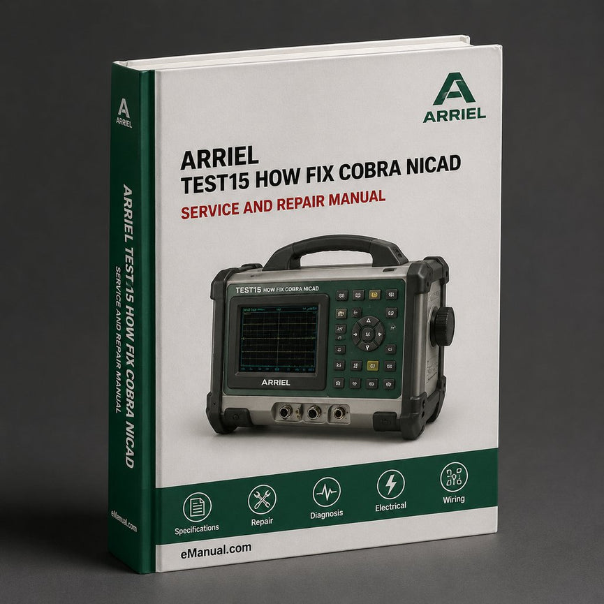 Test15 - How Fix Cobra Nicad Battery RVD Nicd DIY Plan Service Repair Workshop Manual PDF