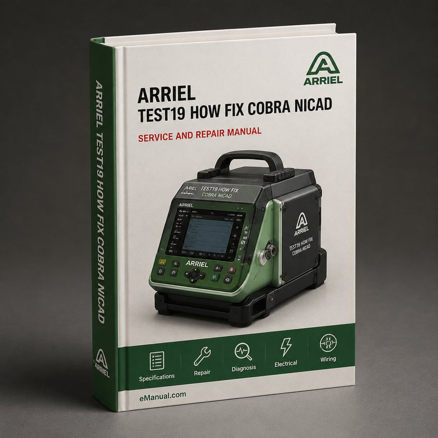 Test19 - How Fix Cobra Nicad Battery RVD Nicd DIY Plan Service Repair Workshop Manual PDF