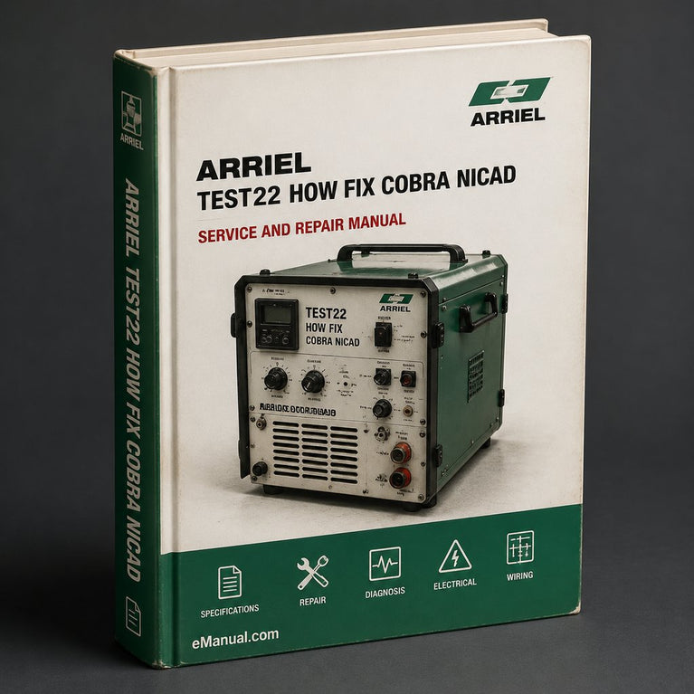 Test22 - How Fix Cobra Nicad Battery RVD Nicd DIY Plan Service Repair Workshop Manual PDF