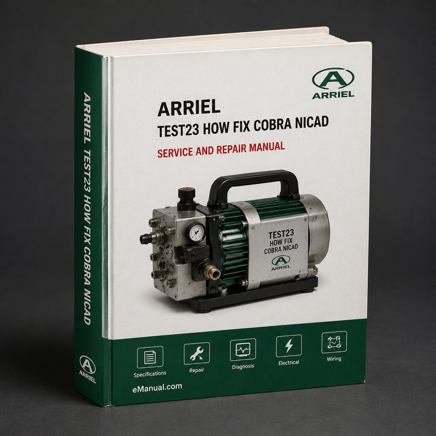 Test23 - How Fix Cobra Nicad Battery RVD Nicd DIY Plan Service Repair Workshop Manual PDF