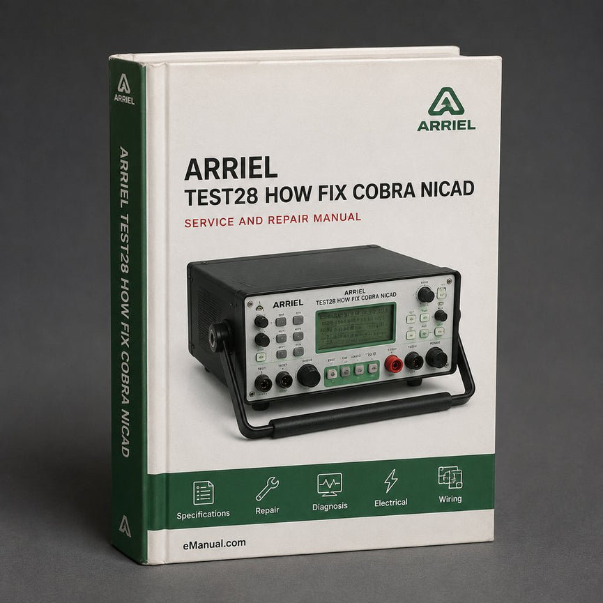 Test28 - How Fix Cobra Nicad Battery RVD Nicd DIY Plan Service Repair Workshop Manual PDF