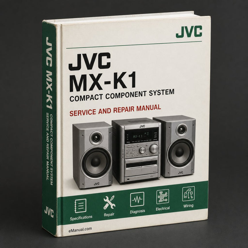 JVC MX-K1 Compact Component System Service Repair Workshop Manual PDF