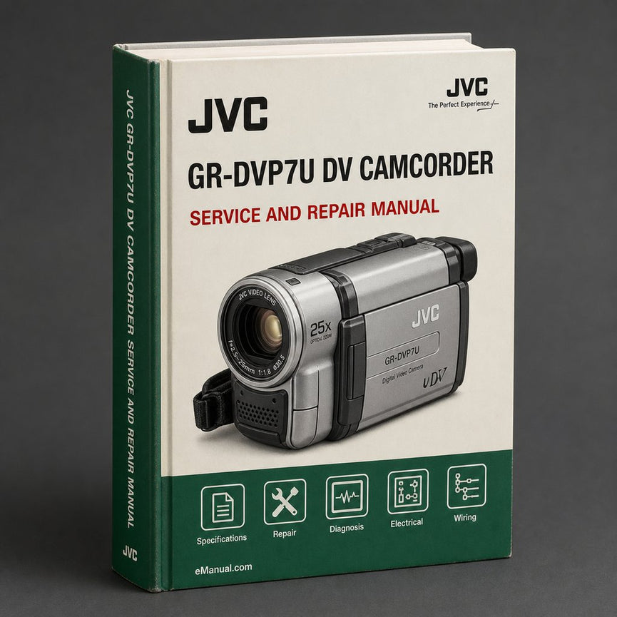 JVC GR-DVP7U DV Camcorder Service Repair Workshop Manual PDF