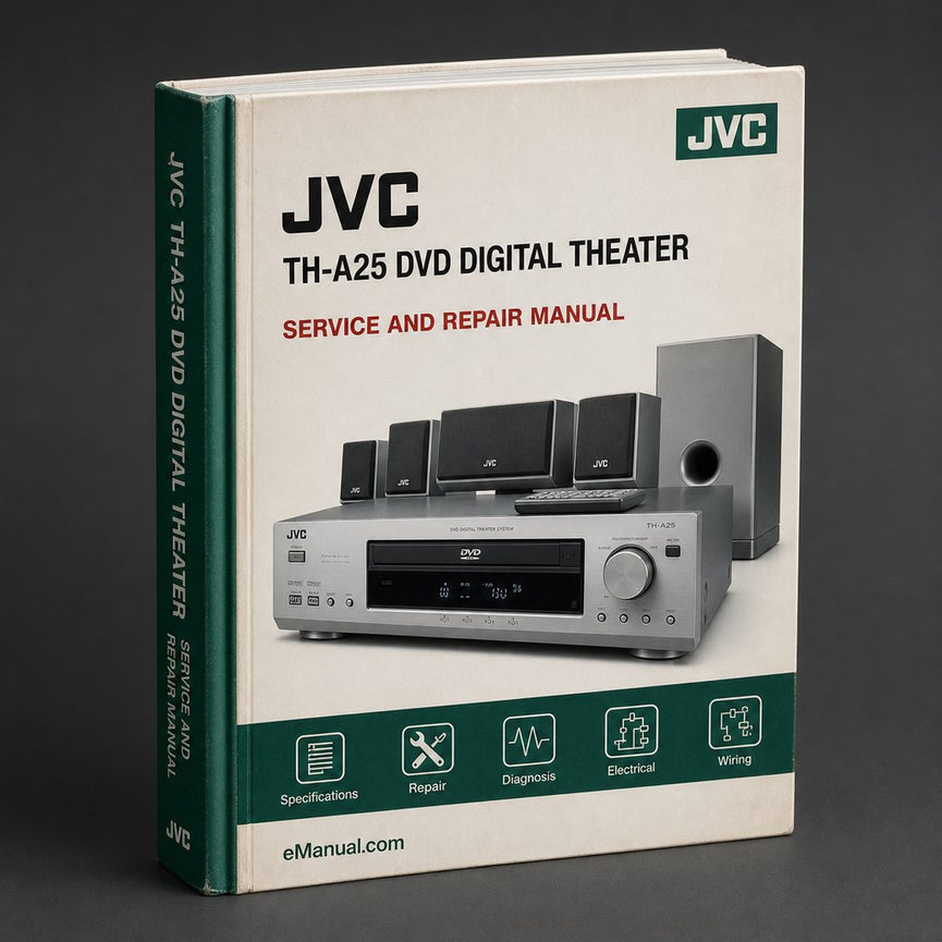 JVC TH-A25 DVD Digital Theater Service Repair Workshop Manual PDF