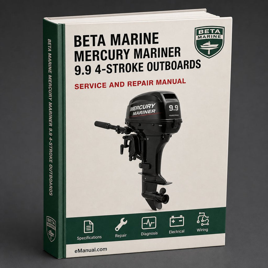 Mercury Mariner 8 9.9 4-stroke Outboards Service Repair Workshop Manual PDF