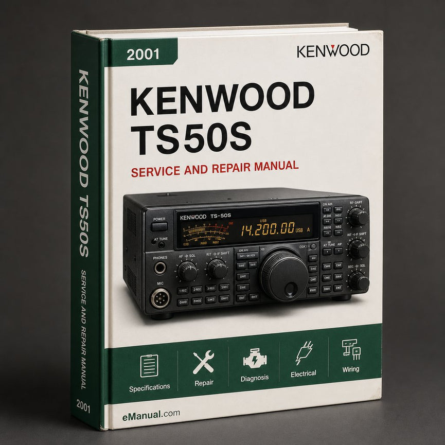 2001 Kenwood TS50S Service Repair Workshop Manual PDF