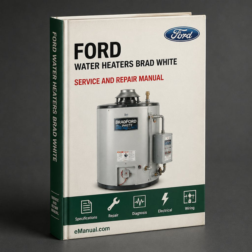 Water Heaters Bradford White Service Repair Workshop Manual PDF