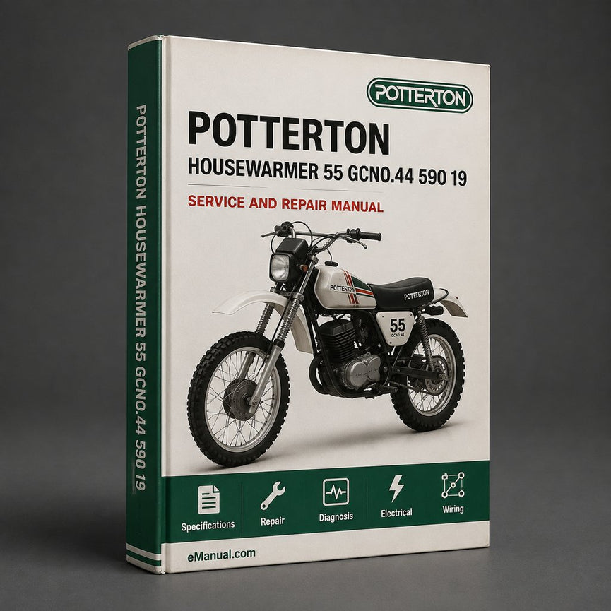 Potterton Housewarmer 55 Gcno.44 590 19 Installation Servicing Service Repair Workshop Manual PDF