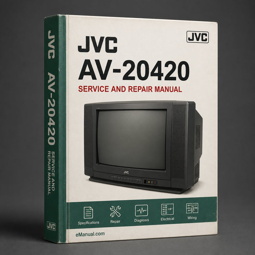 JVC AV-20420 Service Repair Workshop Manual PDF
