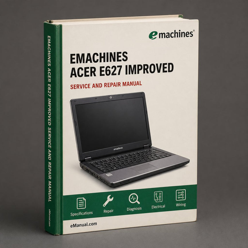 Acer Emachines E627 [improved] Service Repair Workshop Manual PDF