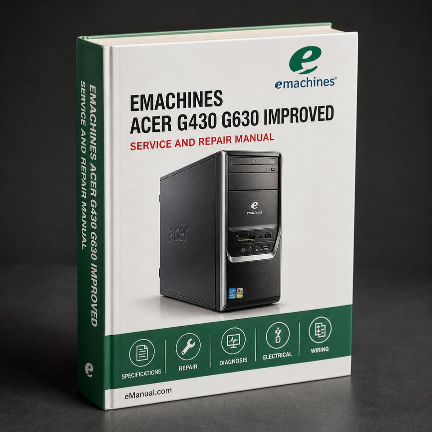 Acer Emachines G430 G630 [improved] Service Repair Workshop Manual PDF