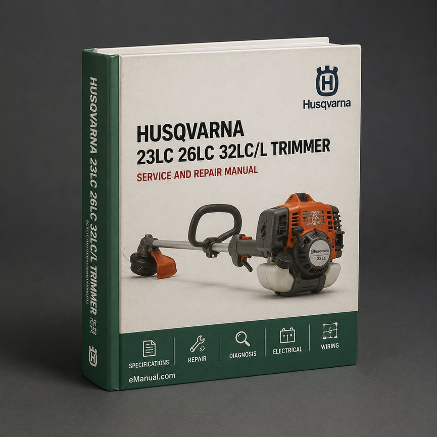 Husqvarna 23LC 26LC 32lc/l Trimmer Service Repair Workshop Manual PDF