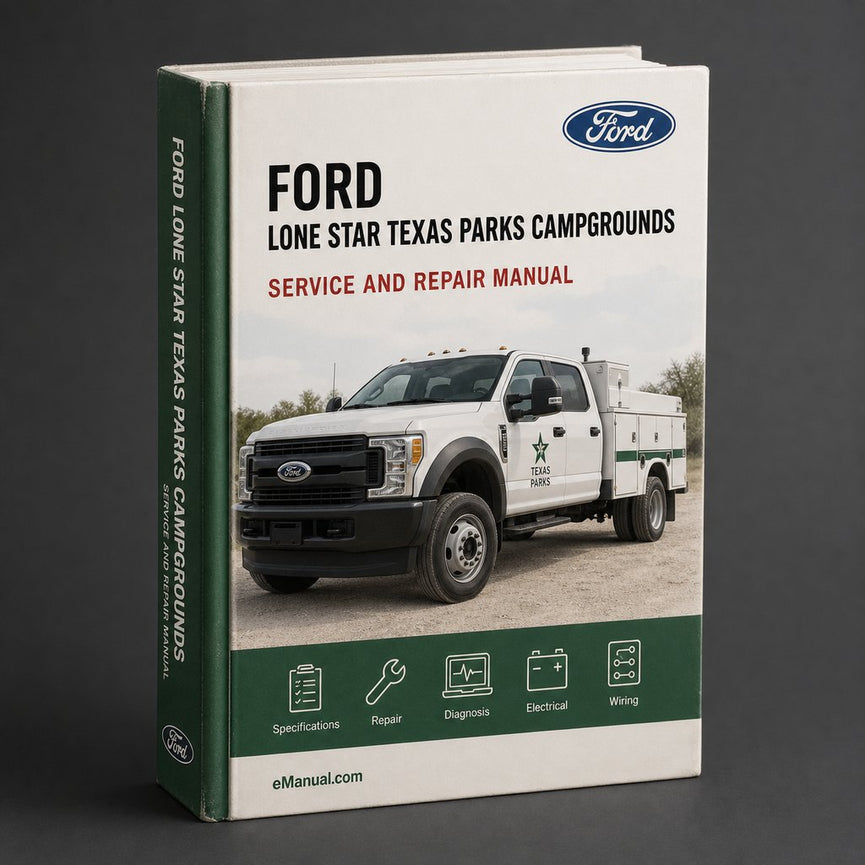 Lone Star Texas Parks Campgrounds - George Oxford Miller Service Repair Workshop Manual PDF