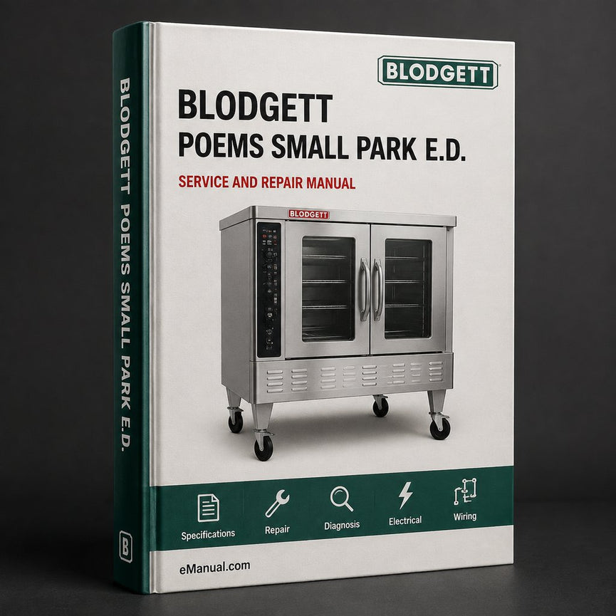 Poems Small Park - E.d. Blodgett Service Repair Workshop Manual PDF