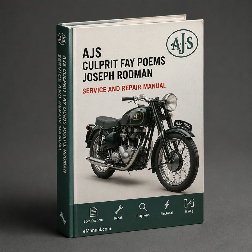 Culprit Fay Poems - Joseph Rodman Drake Service Repair Workshop Manual PDF