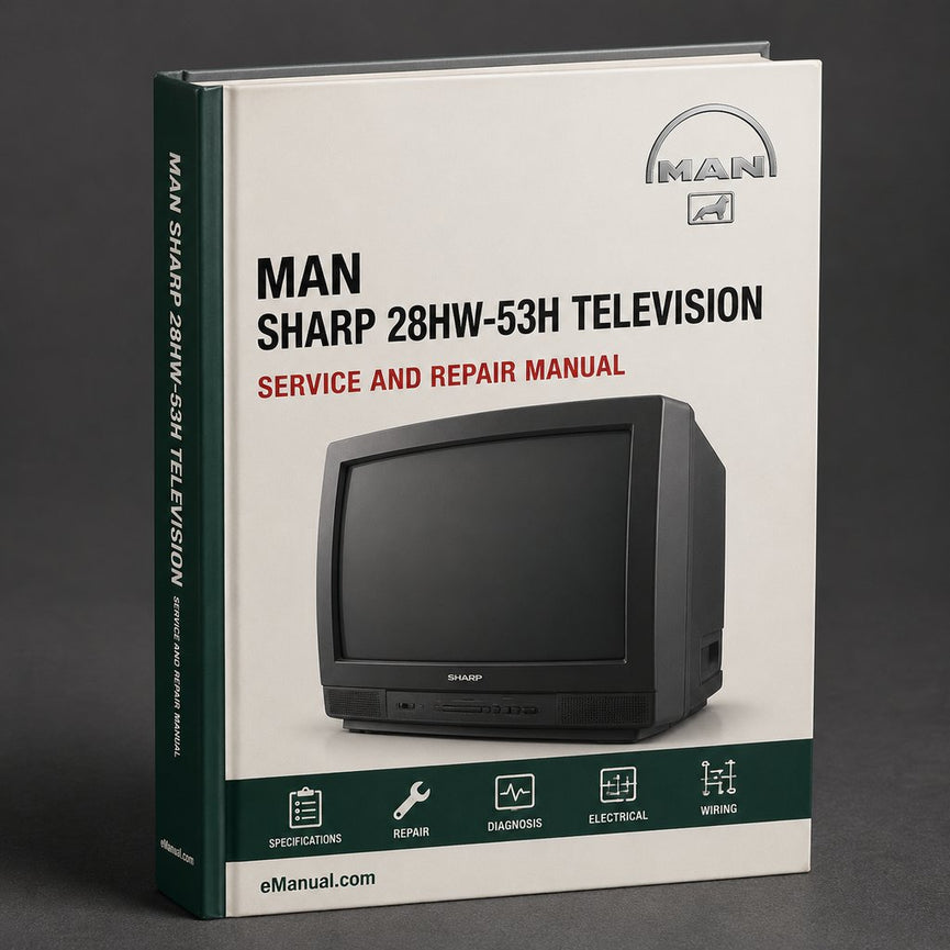 Sharp 28HW-53H Television Service Repair Workshop Manual PDF