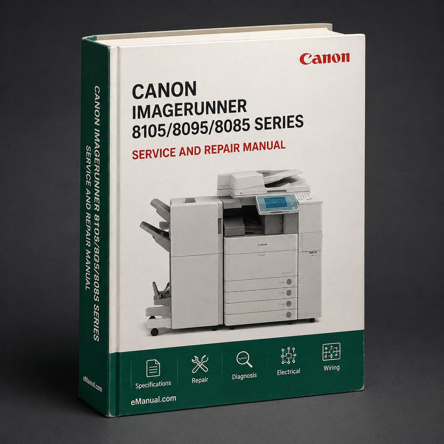 Canon Imagerunner 8105/8095/8085 Series Service Repair Workshop Manual PDF