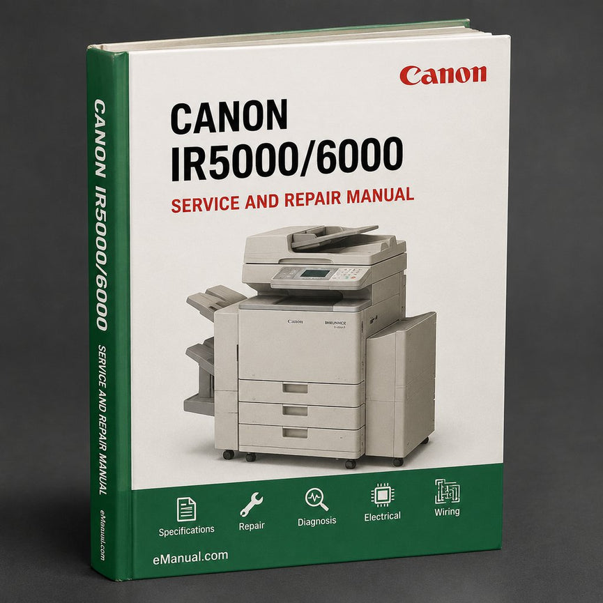 Canon Ir5000/6000 Service Repair Workshop Manual PDF