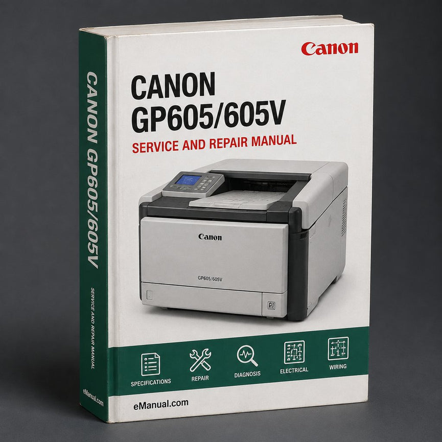 Canon Gp605/605v Service Repair Workshop Manual PDF