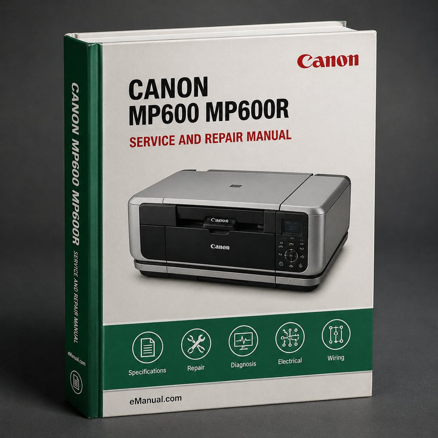 Canon MP600 MP600R Parts Catalog PDF