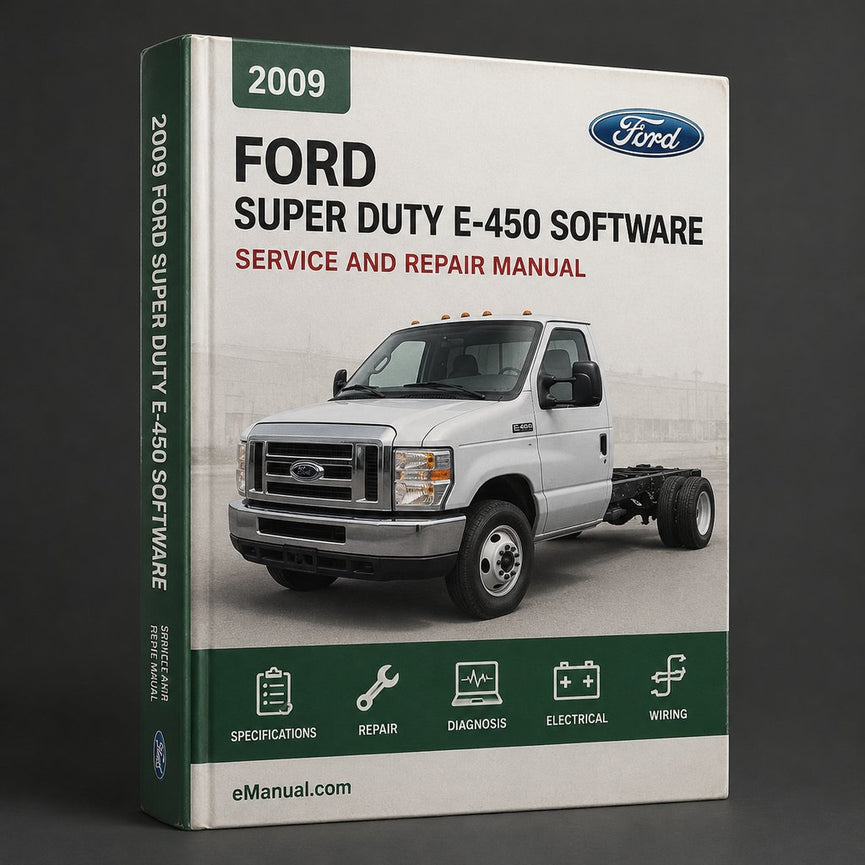 2009 Ford Super Duty E-450 Software Service Repair Workshop Manual PDF