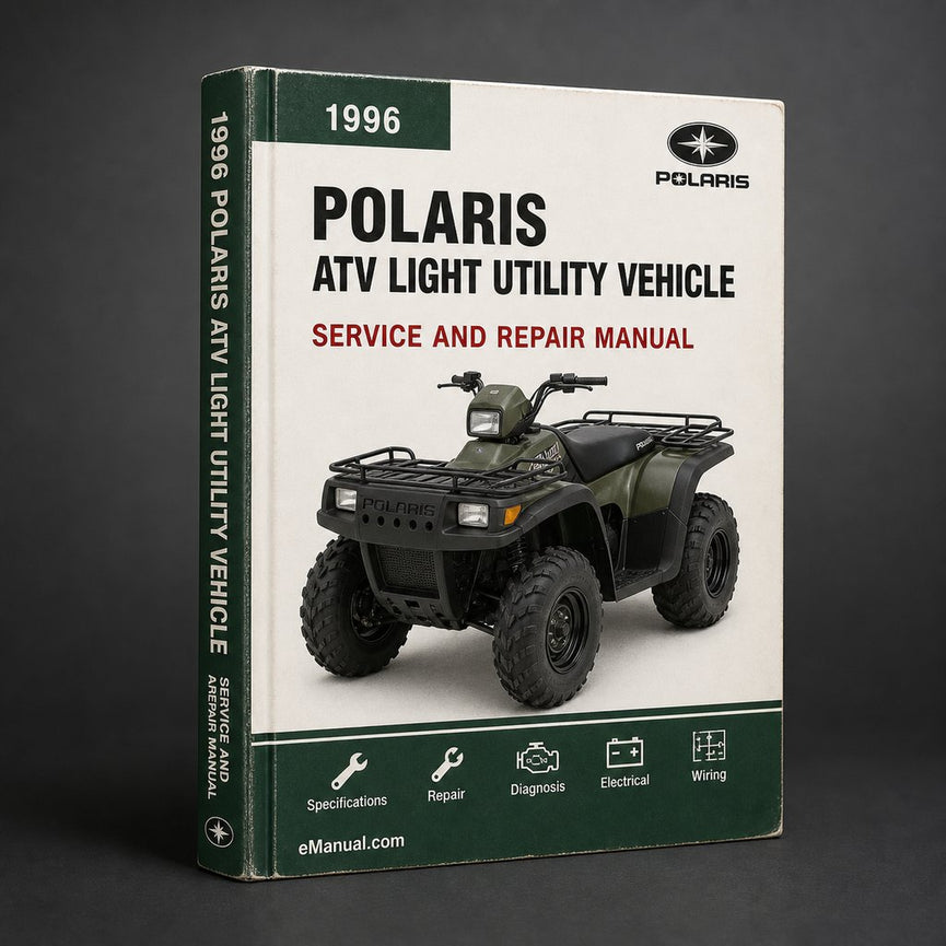 1996-1998 Polaris ATV Light Utility Vehicle Service Repair Workshop Manual PDF